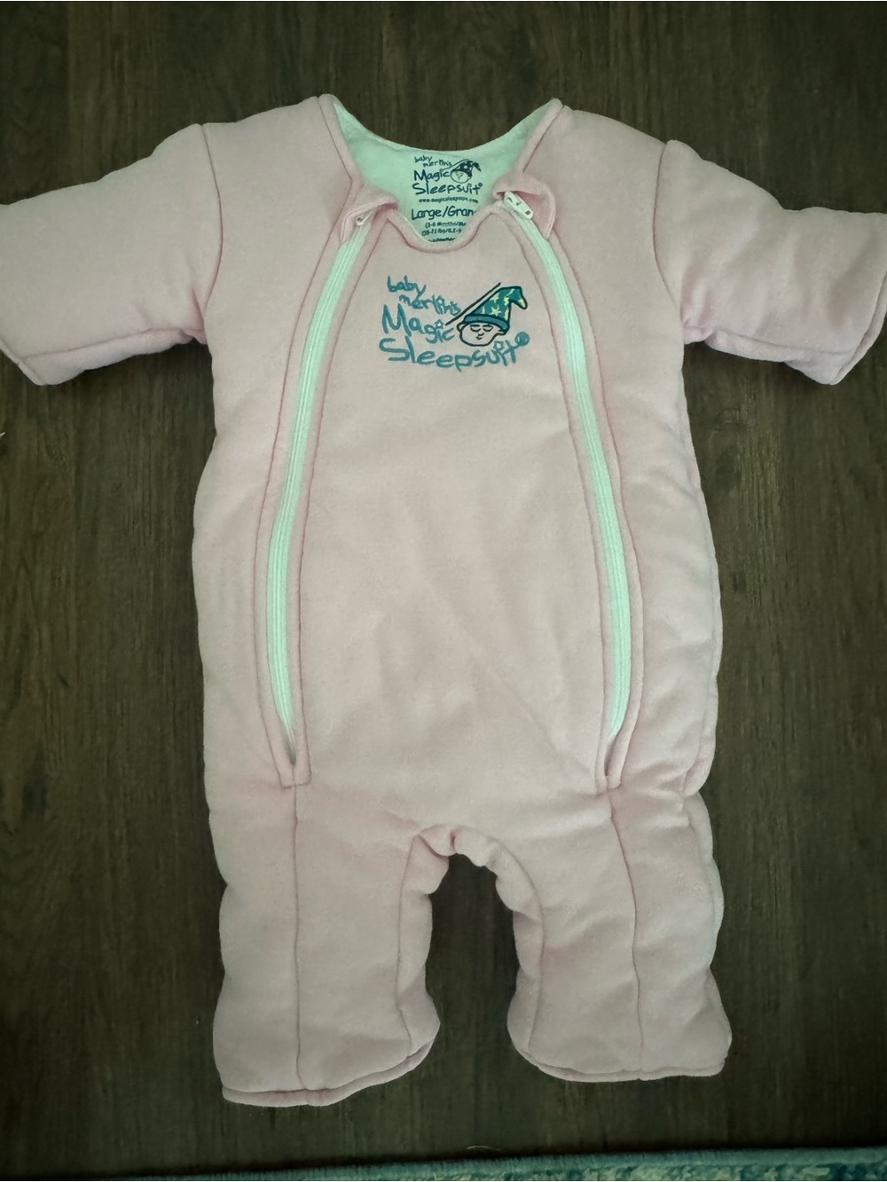 Merlin’s Magic Sleep Sui Pink One-Piece Sleep